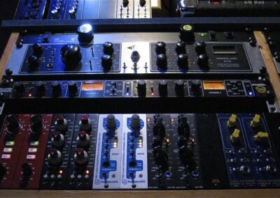 Recording studio rack effects